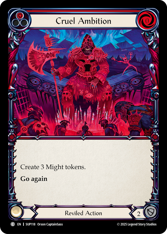 Cruel Ambition | Common [Rainbow Foil]