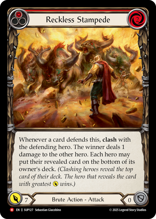Reckless Stampede | Majestic [Rainbow Foil]