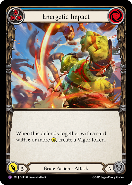 Energetic Impact | Super Rare [Rainbow Foil]