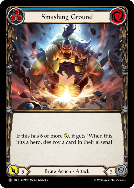 Smashing Ground | Super Rare [Rainbow Foil]