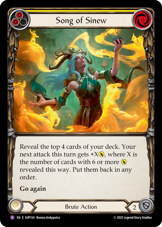 Song of Sinew | Super Rare [Rainbow Foil]