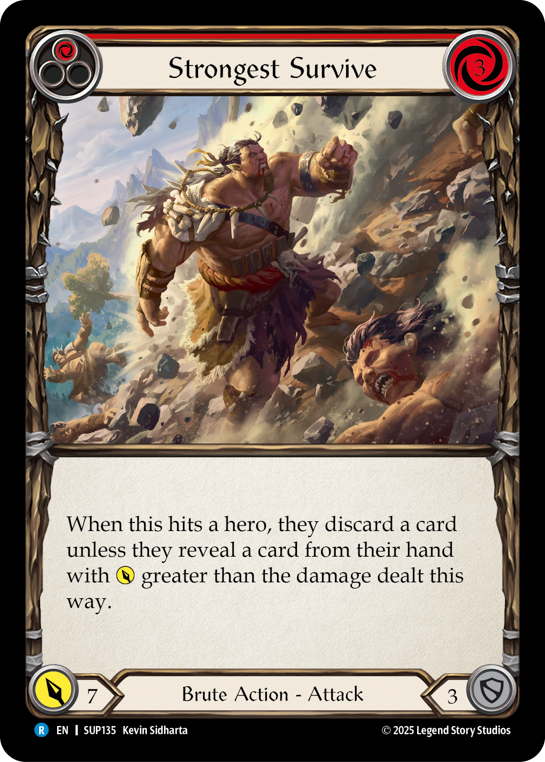 Strongest Survive (Red) | Rare