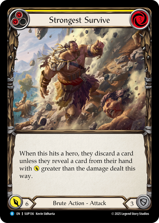Strongest Survive (Yellow) | Rare