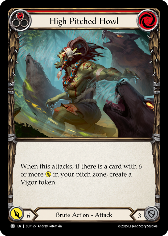 High Pitched Howl (Red) | Common