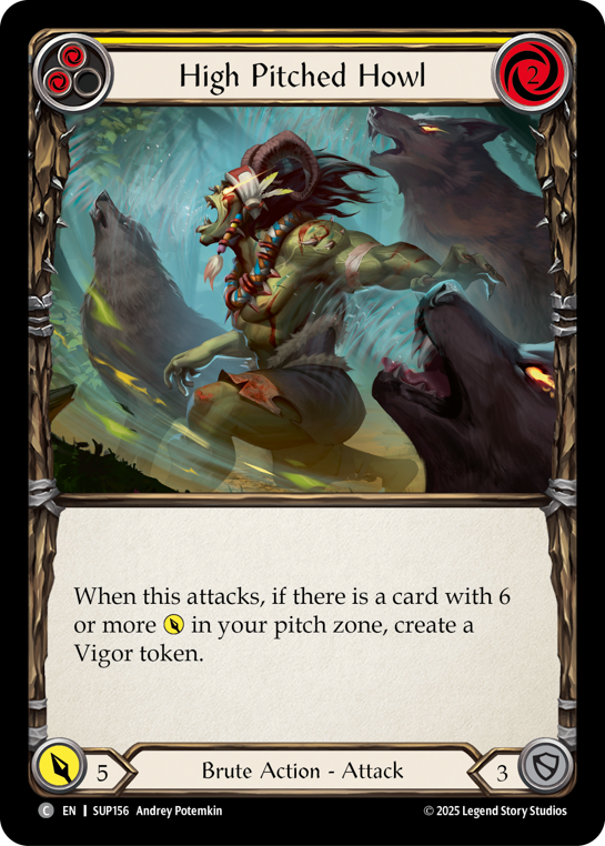 High Pitched Howl (Yellow) | Common