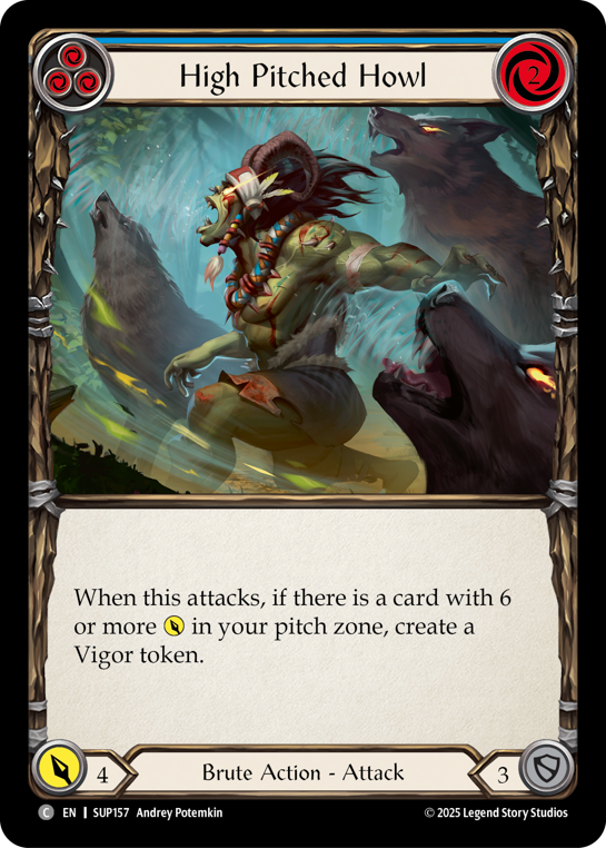 High Pitched Howl (Blue) | Common