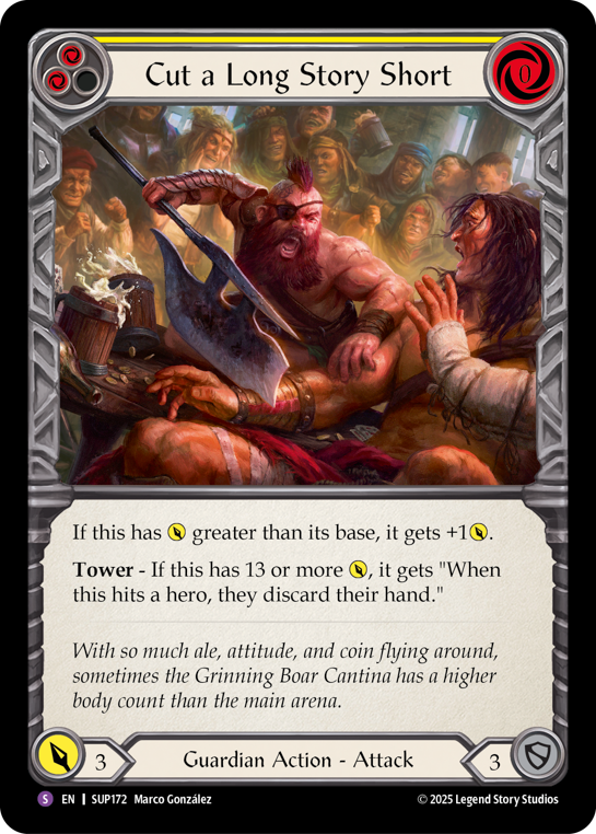Cut a Long Story Short | Super Rare [Rainbow Foil]