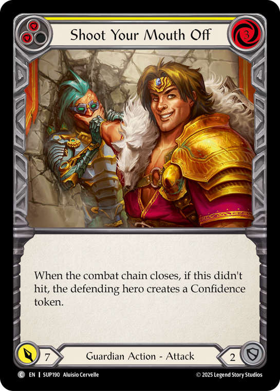 Shoot Your Mouth Off (Yellow) | Common [Rainbow Foil]