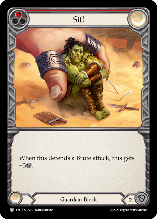 Sit! | Common [Rainbow Foil]