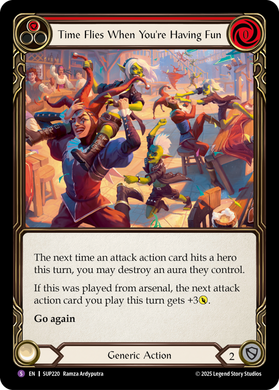 Time Flies When You're Having Fun | Super Rare [Rainbow Foil]