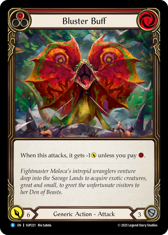 Bluster Buff | Rare [Rainbow Foil]