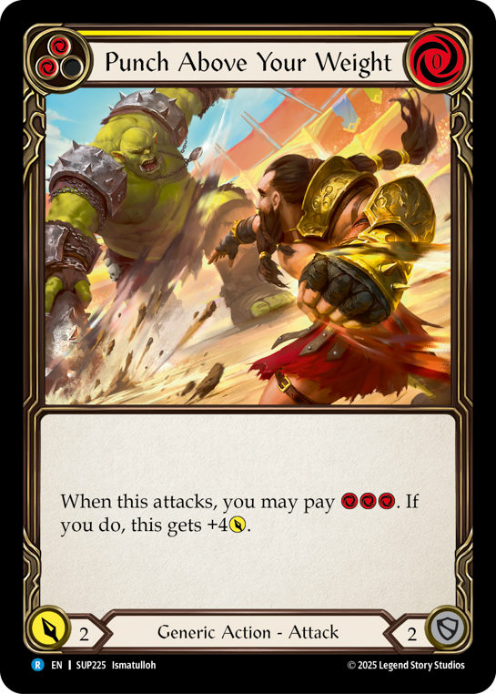 Punch Above Your Weight (Yellow) | Rare