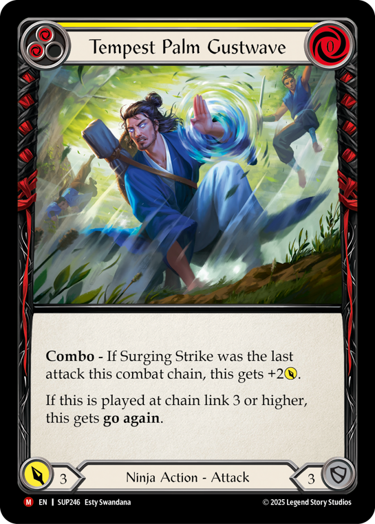 Tempest Palm Gustwave | Majestic [Rainbow Foil]