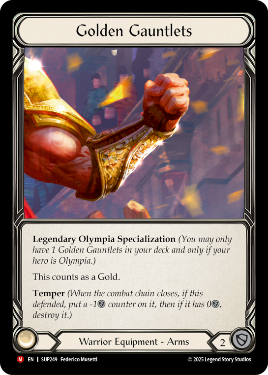 Golden Gauntlets | Majestic