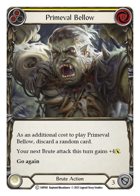 Primeval Bellow (Yellow) | Common