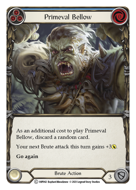 Primeval Bellow (Blue) | Common
