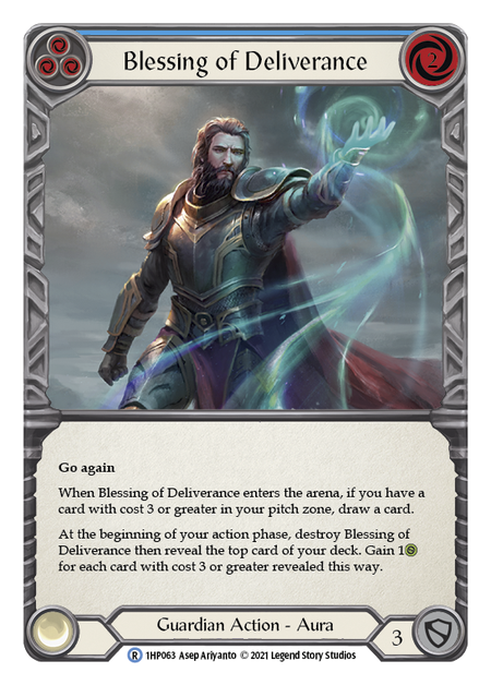 Blessing of Deliverance (Blue) | Rare
