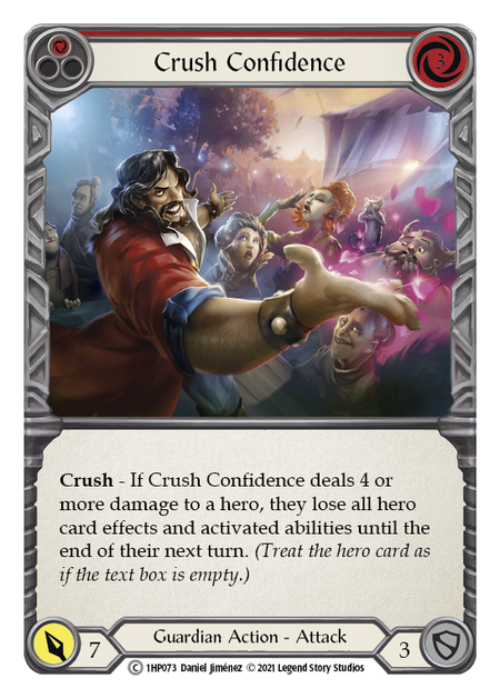 Crush Confidence (Red) | Common