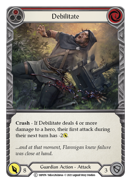 Debilitate (Red) | Common