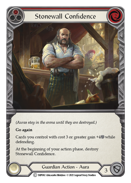 Stonewall Confidence (Red) | Common