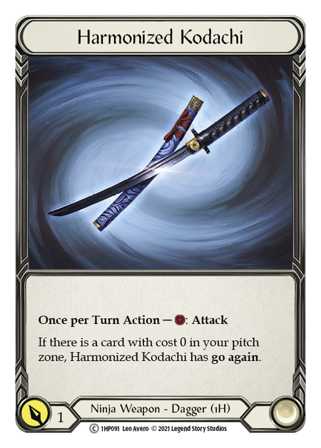 Harmonized Kodachi (Left) | Common