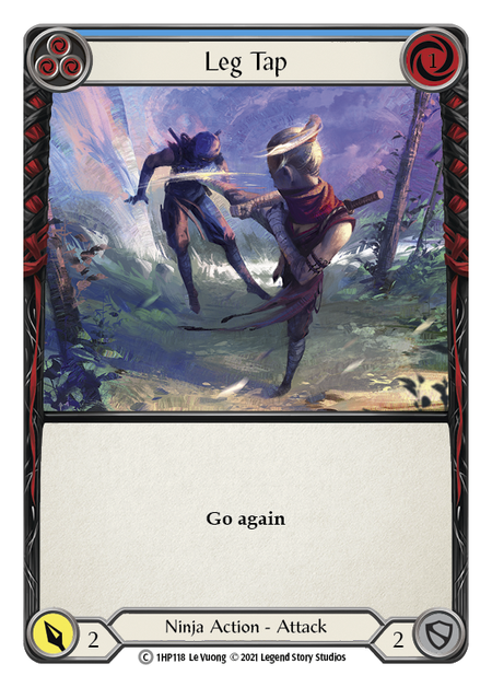 Leg Tap (Blue) | Common