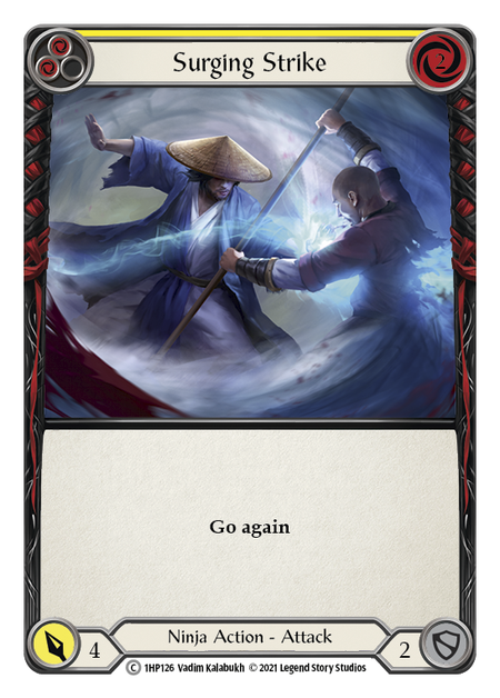 Surging Strike (Yellow) | Common