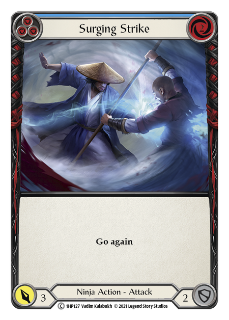 Surging Strike (Blue) | Common