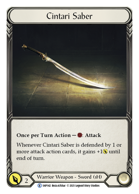 Cintari Saber (Right) | Rare