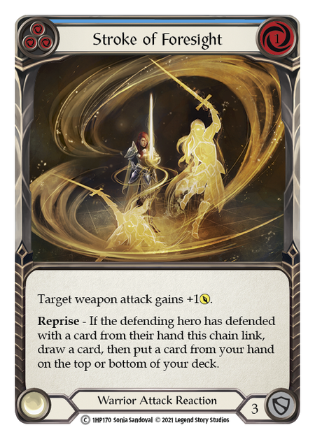Stroke of Foresight (Blue) | Common