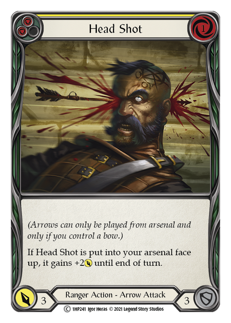 Head Shot (Yellow) | Common