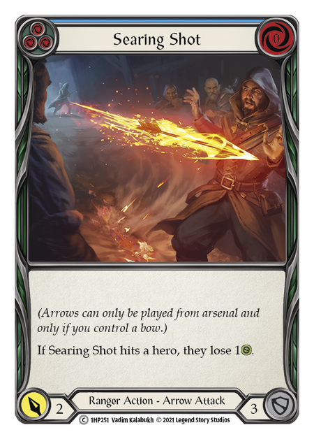 Searing Shot (Blue) | Common