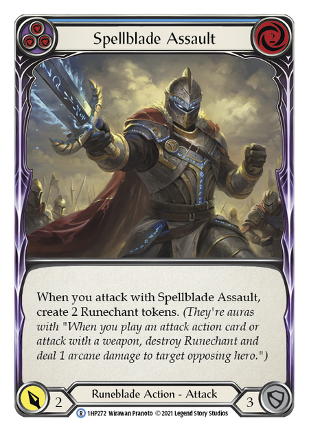 Spellblade Assault (Blue) | Rare