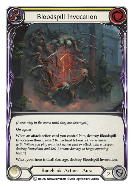 Bloodspill Invocation (Yellow) | Common