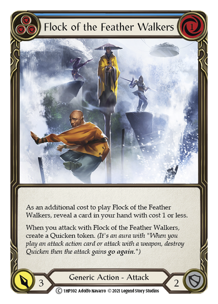 Flock of the Feather Walkers (Blue) | Common