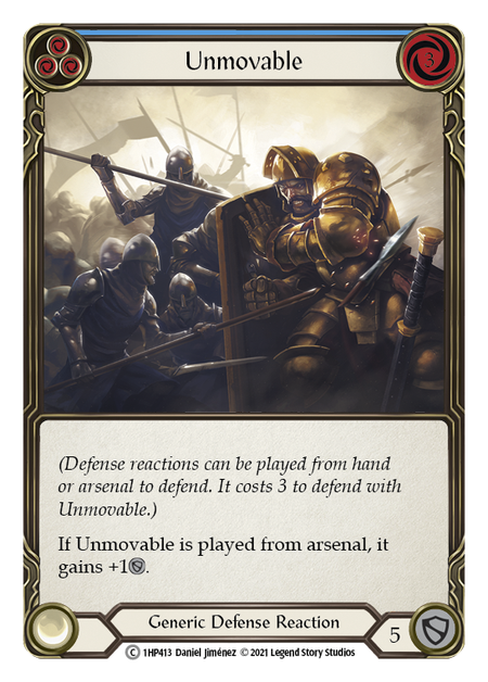 Unmovable (Blue) | Common