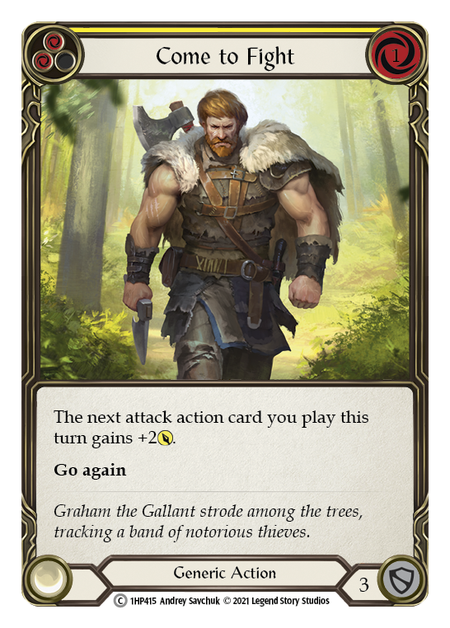 Come to Fight (Yellow) | Common