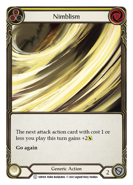Nimblism (Yellow) | Common