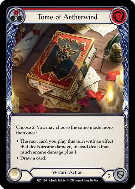 Tome of Aetherwind | Super Rare - 1st Edition
