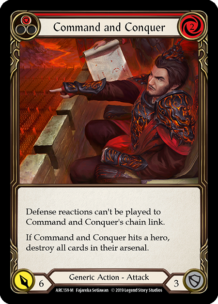 Command and Conquer | Majestic [Rainbow Foil] - 1st Edition