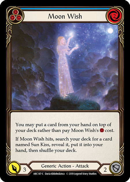 Moon Wish (Blue) | Common [Rainbow Foil]