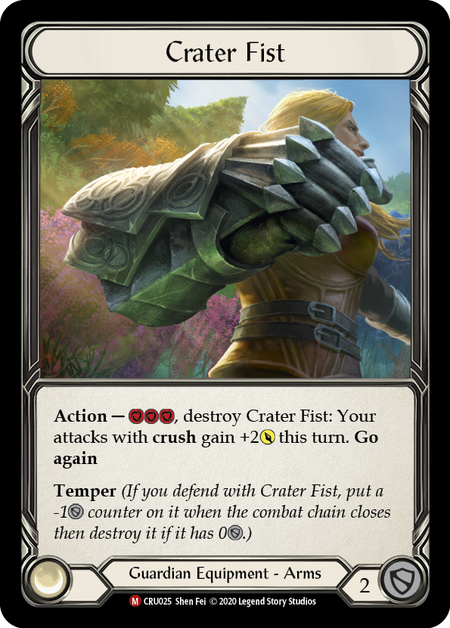 Crater Fist | Majestic [Cold Foil] - 1st Edition