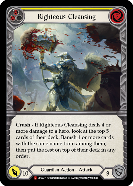 Righteous Cleansing | Majestic [Rainbow Foil] - 1st Edition