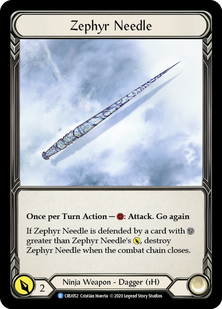 Zephyr Needle | Rare - 1st Edition