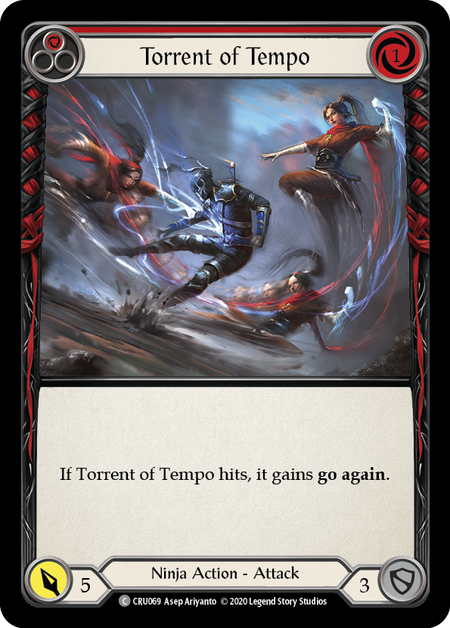 Torrent of Tempo (Red) | Common - 1st Edition