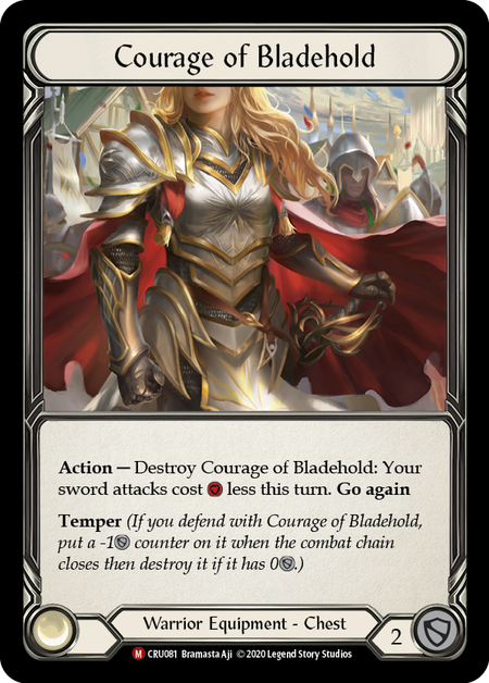 Courage of Bladehold | Majestic [Cold Foil] - 1st Edition