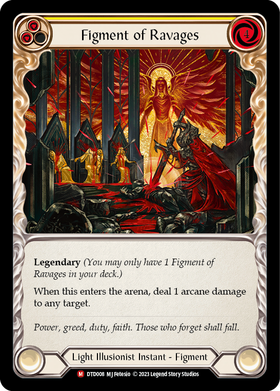 Figment of Ravages // Sekem, Archangel of Ravages | Majestic