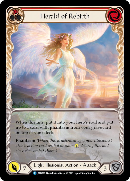 Herald of Rebirth - Flesh and Blood Monarch 1st Ed. MON021