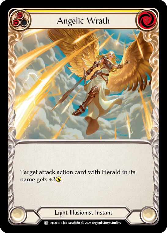 Angelic Wrath (Yellow) | Common