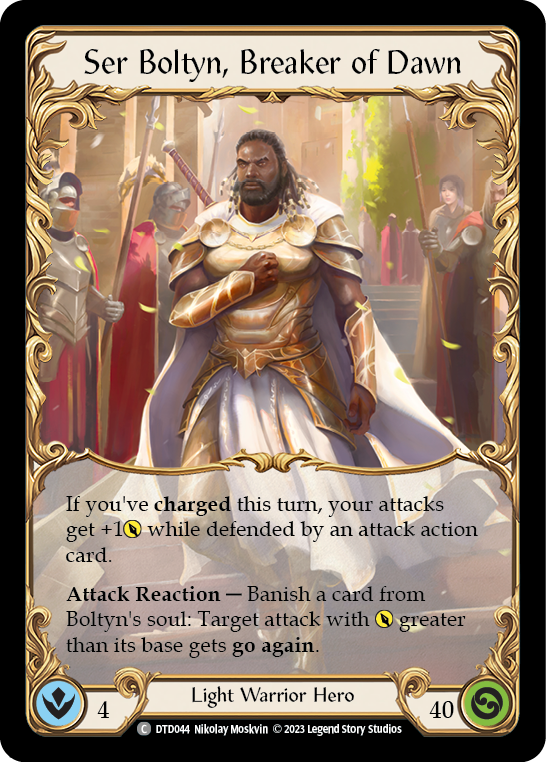 Ser Boltyn, Breaker of Dawn | Common